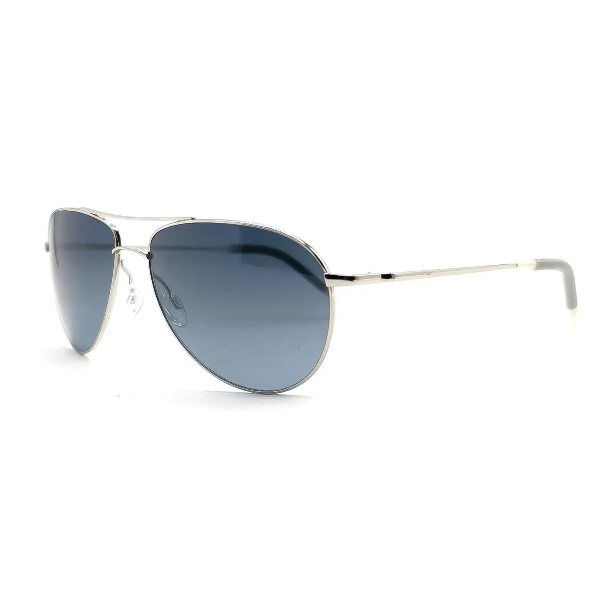 OV1002S Benedict Sunglasses Silver/blue Gradient Polarized 59 by Oliver Peoples