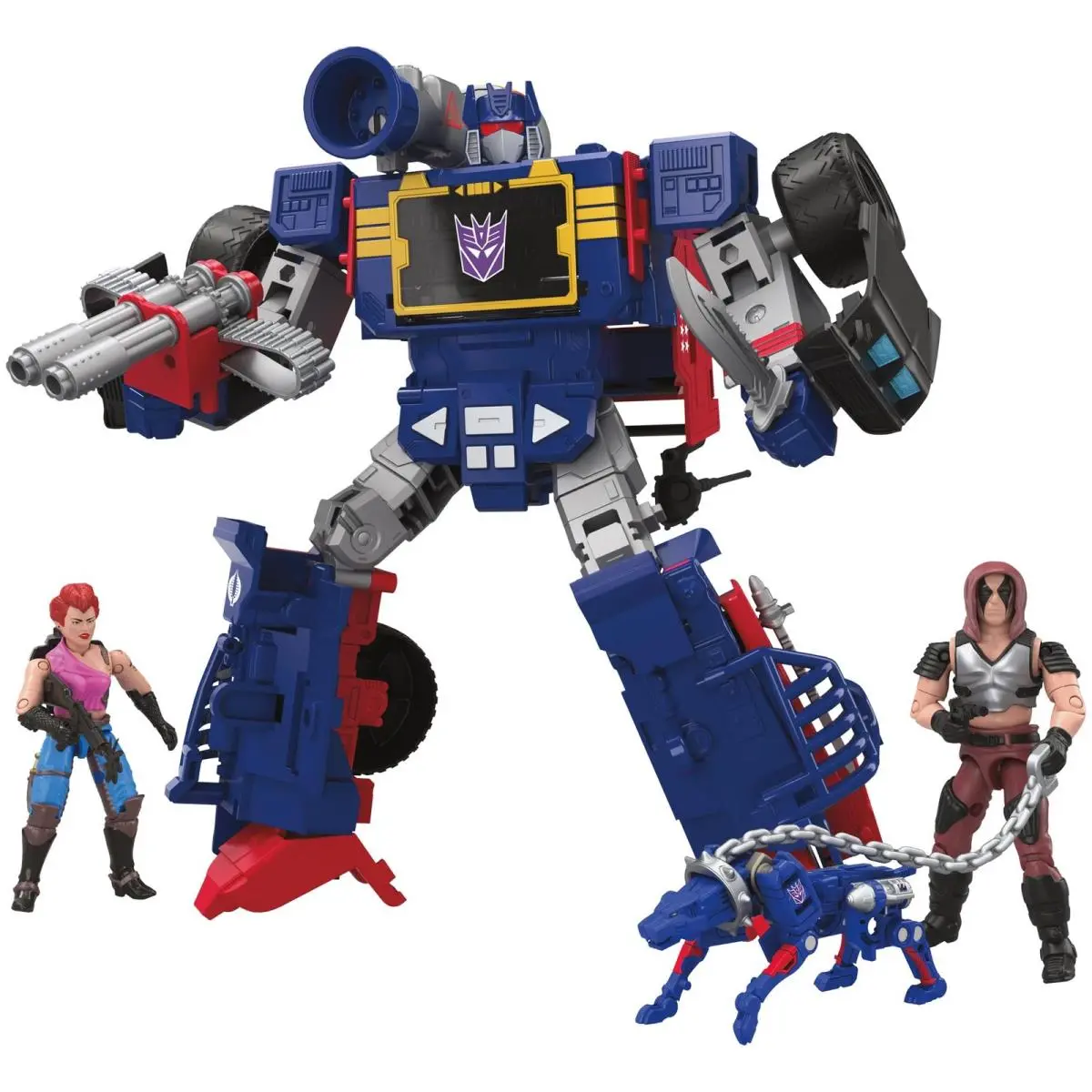 Transformers Collaborative G.i. Joe x Toys Soundwave Dreadnok Thunder Machine Z