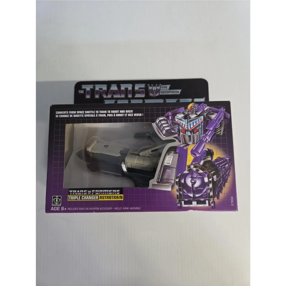 Transformers G1 Reissue Astrotrain Walmart Exclusive 2019