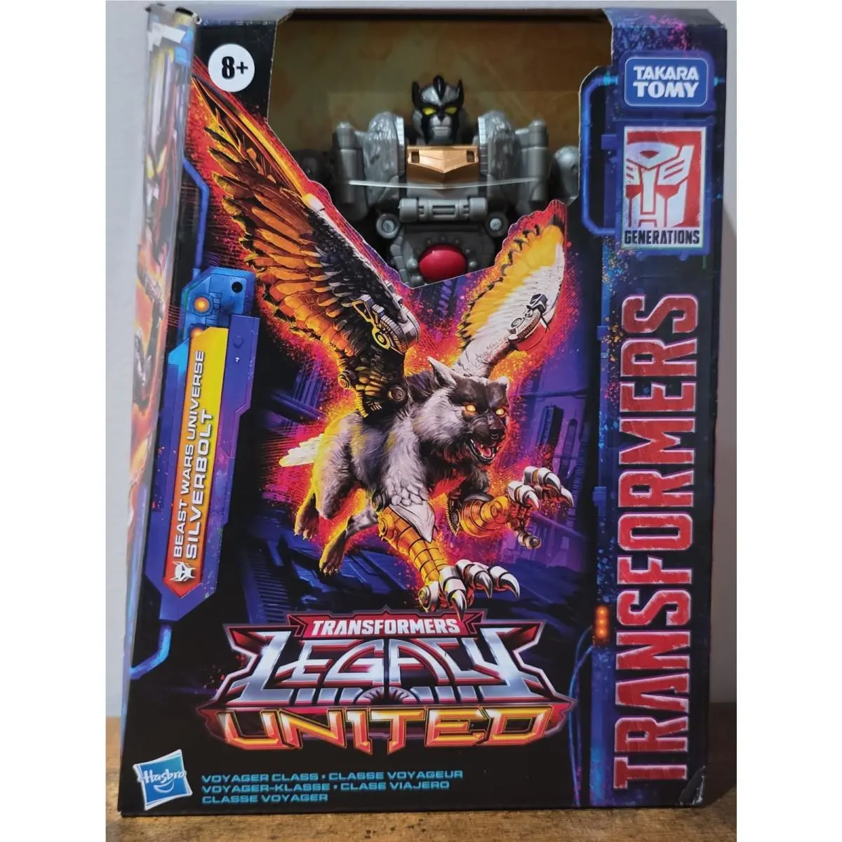 Hasbro Transformers Legacy United Beast Wars Universe Silverbolt Action Figure
