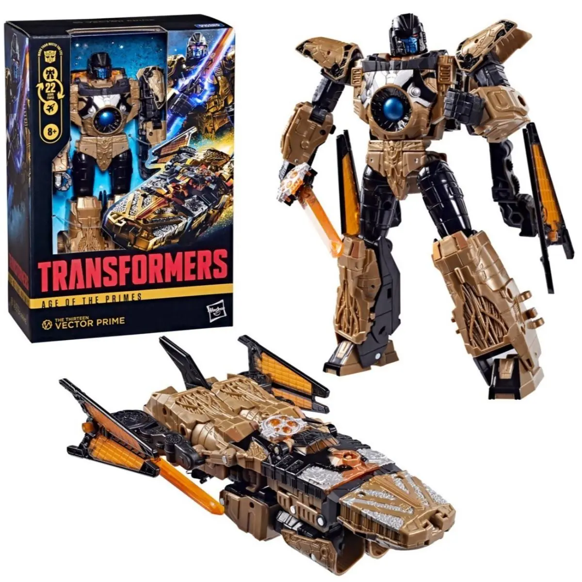 Transformers Age of The Primes Voyager Class The Thirteen Vector Prime Figure