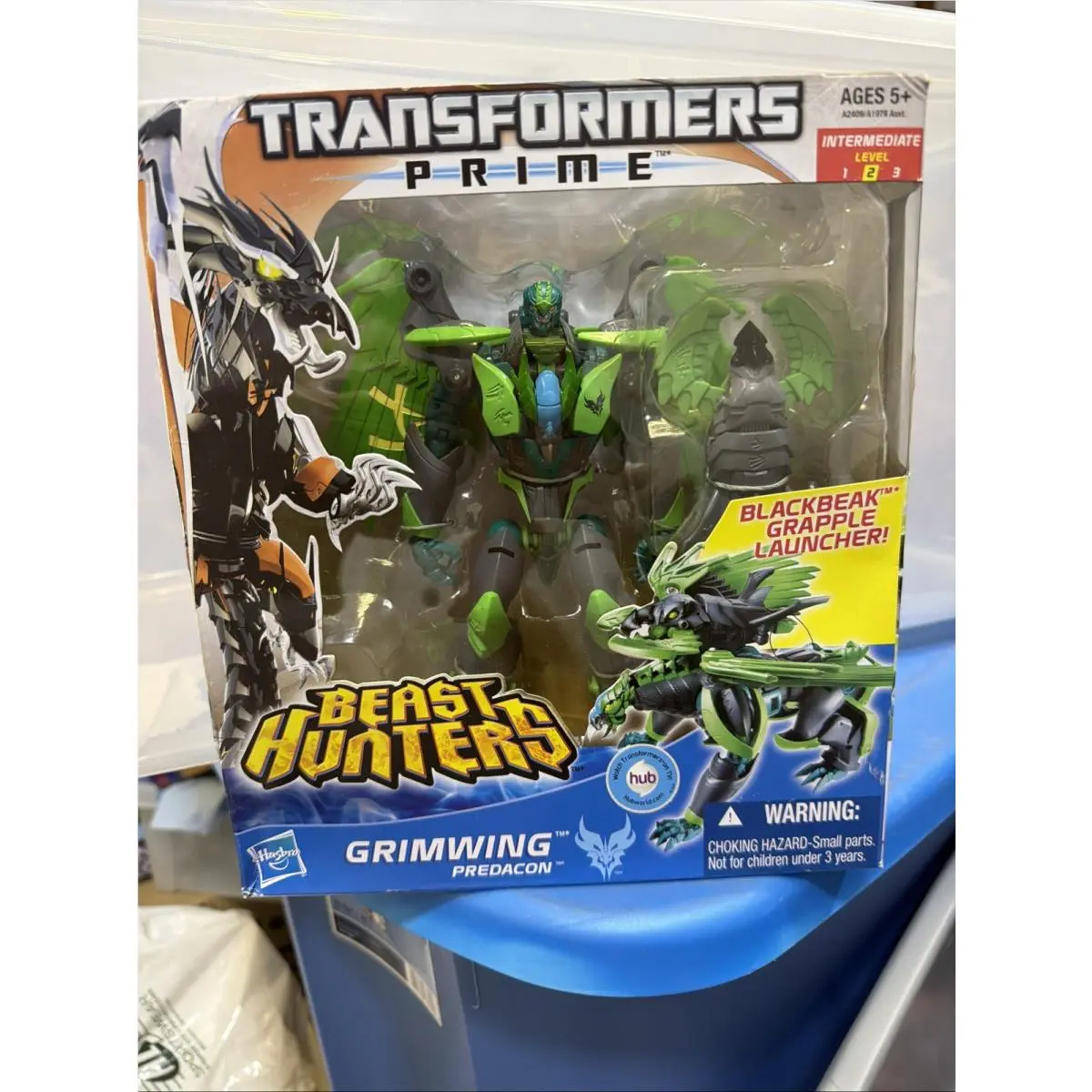 Transformers Prime Voyager Class Beast Hunters Grimwing