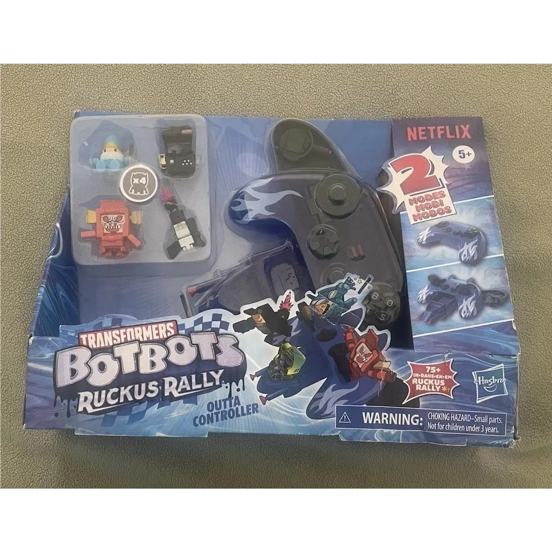 Transformers Botbots Series 6 Ruckus Rally Outta Controller Rare Htf