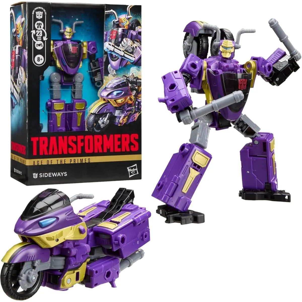 Hasbro Transformers Age Of The Primes Voyager Class - Sideways - Action Figure