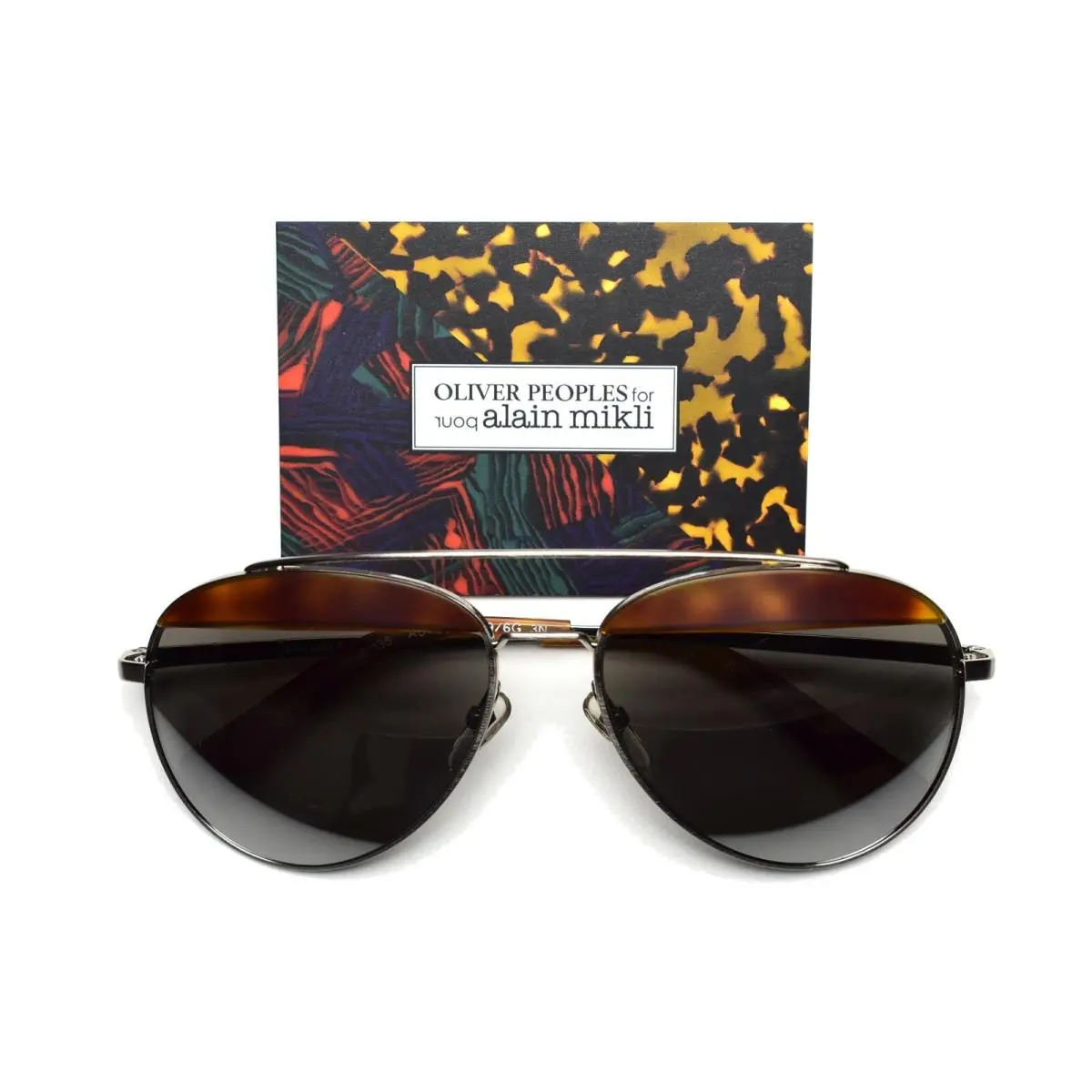 X Alain Mikli Aviator Sunglasses 4004 Paon 00 by Oliver Peoples