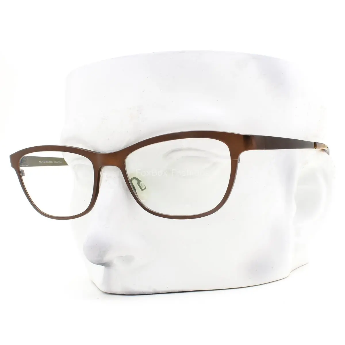 Oliver Peoples Alden Eyeglasses OV1109T Glasses Bronze Brown Titanium W/case