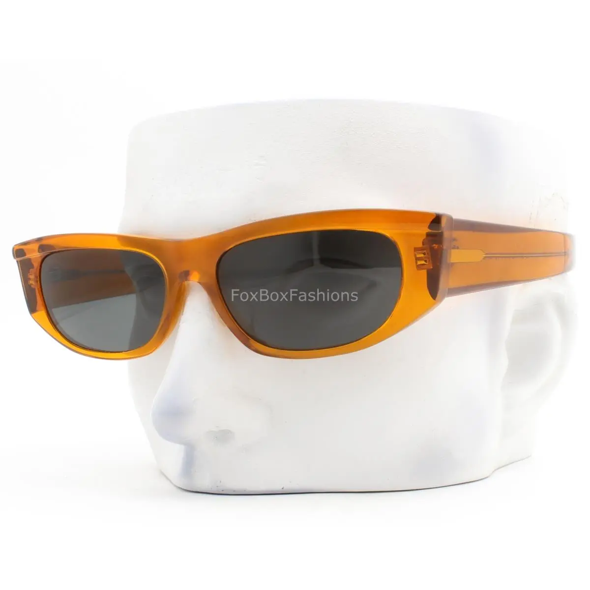 Fai Khadra Fal II Sunglasses Smoked Topaz Orange OV5536SU Wpouch by Oliver Peoples