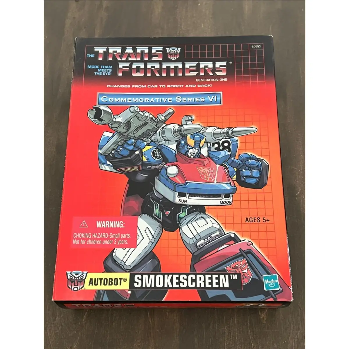 2003 Transformers Smokescreen Comm Series VI Nos Nisb