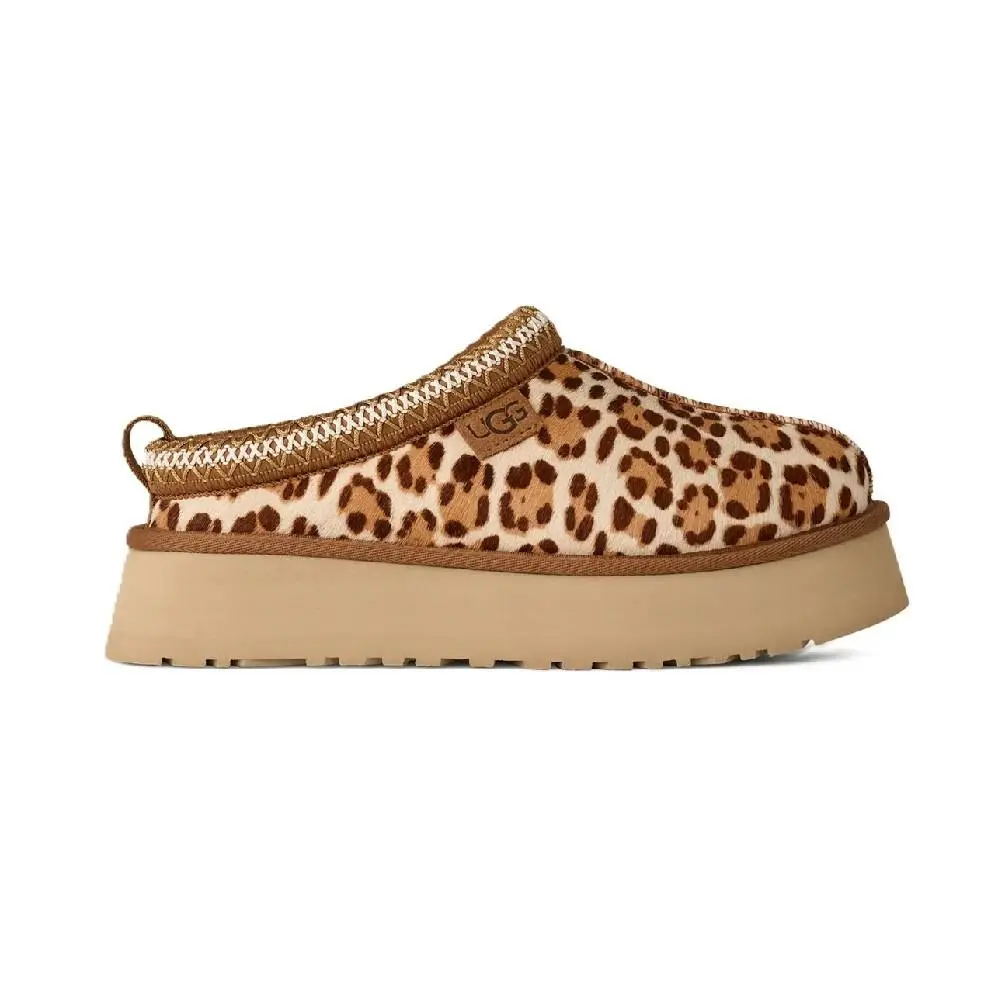 Women`s Ugg Tazz Plains Slipper Felicity Leopard Jasmine 1177890-FDJ