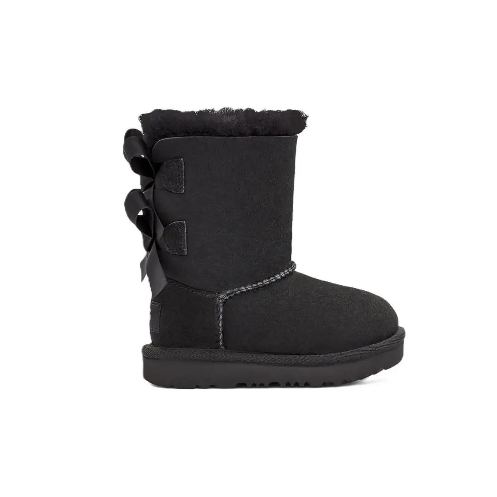 Toddler`s Ugg Bailey Bow II Black 1017394T-BLK by UGG
