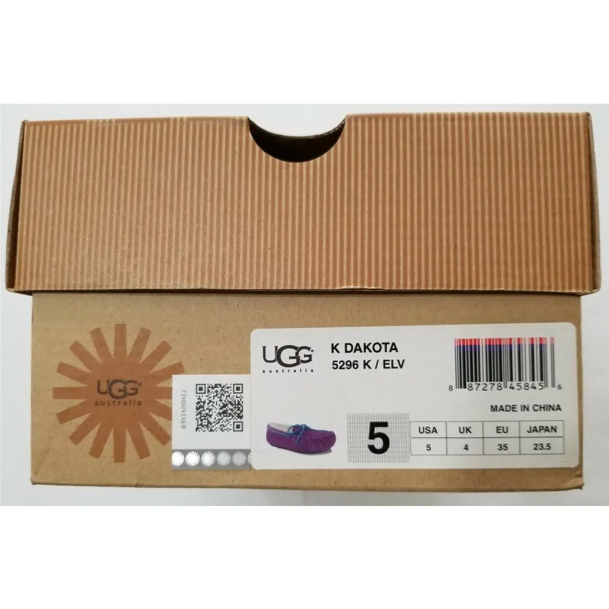 UGG shoes - Ugg Kids Dakota - Kids Dakota - Electric Violet (Purple) 22