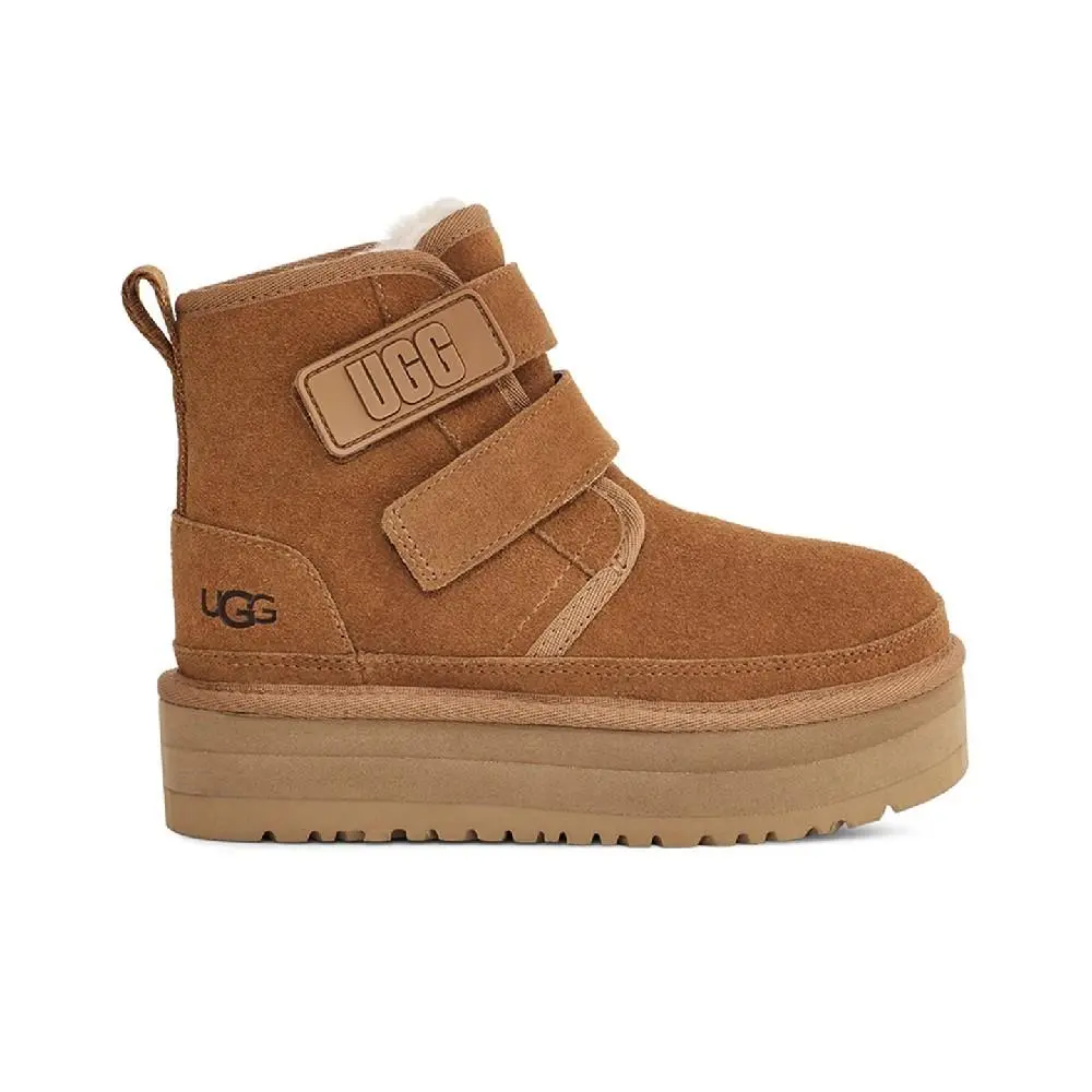 Big and Little Kid`s Ugg Neumel Platform Chukka Chestnut 1130776K-CHE by UGG
