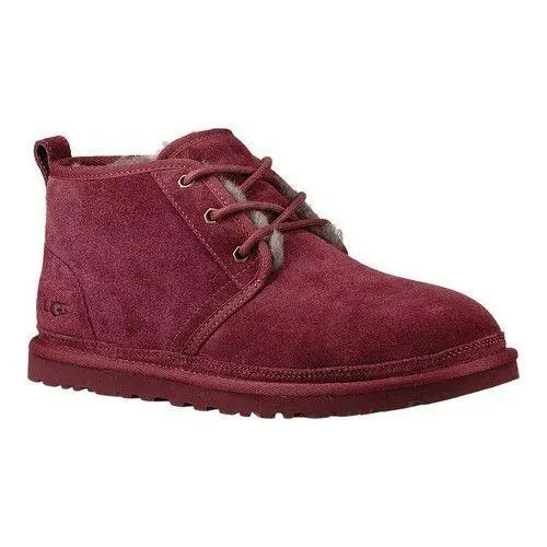 Ugg Australia 3236 Neumel Leather Suede Wool Chukka Men`s Shoes Authetic by UGG