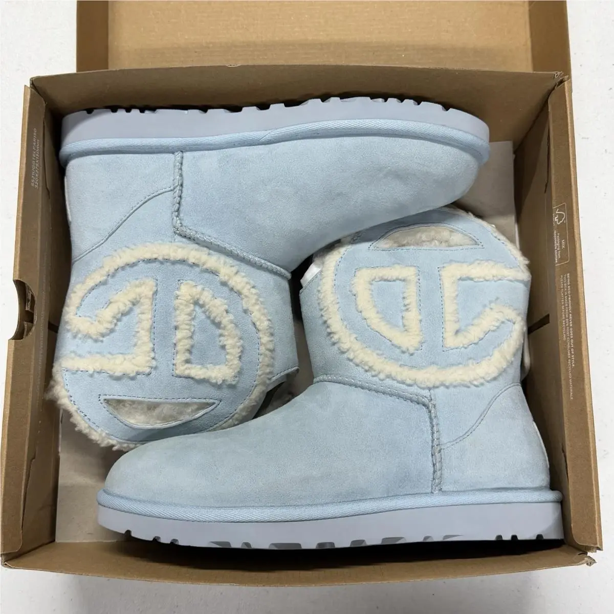 Telfar x Ugg Blue Boots Size M8 Limited Edition 41 EU by UGG