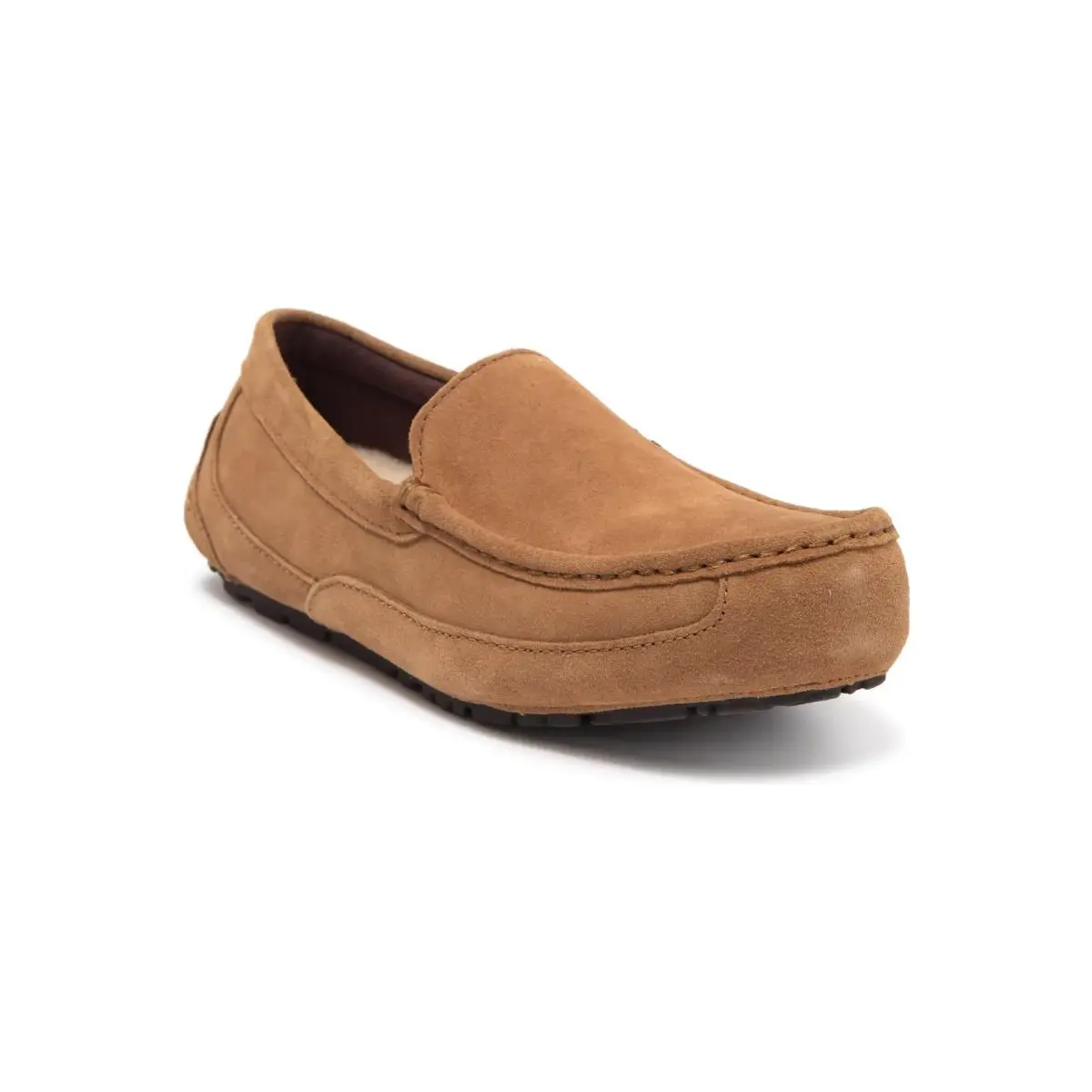 Ugg Alder Shearling Lined Tan Suede Slipper Men Size 17