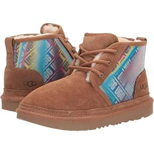 Ugg Kids Shoes Size 1 US Chestnut Neumel Chromatic Model 1123646K by UGG