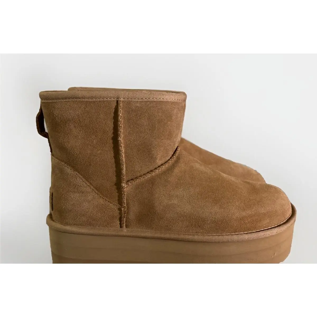 UGG shoes - UGG Classic Mini Platform 1134991 - Chestnut 9