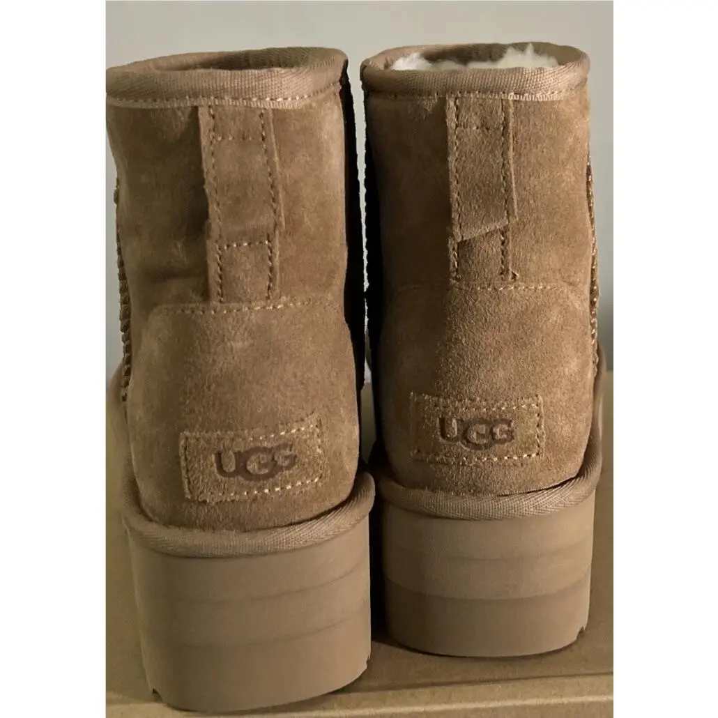 UGG shoes - UGG Classic Mini Platform 1134991 - Chestnut 13