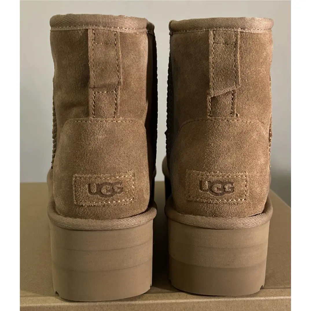 UGG shoes - UGG Classic Mini Platform 1134991 - Chestnut 6