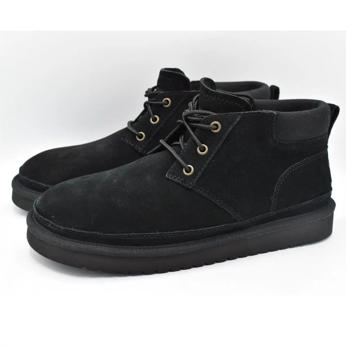 Koolaburra by Ugg Women Size 8 Advay Black Suede Ankle Chukka Boot Boootie Shoes