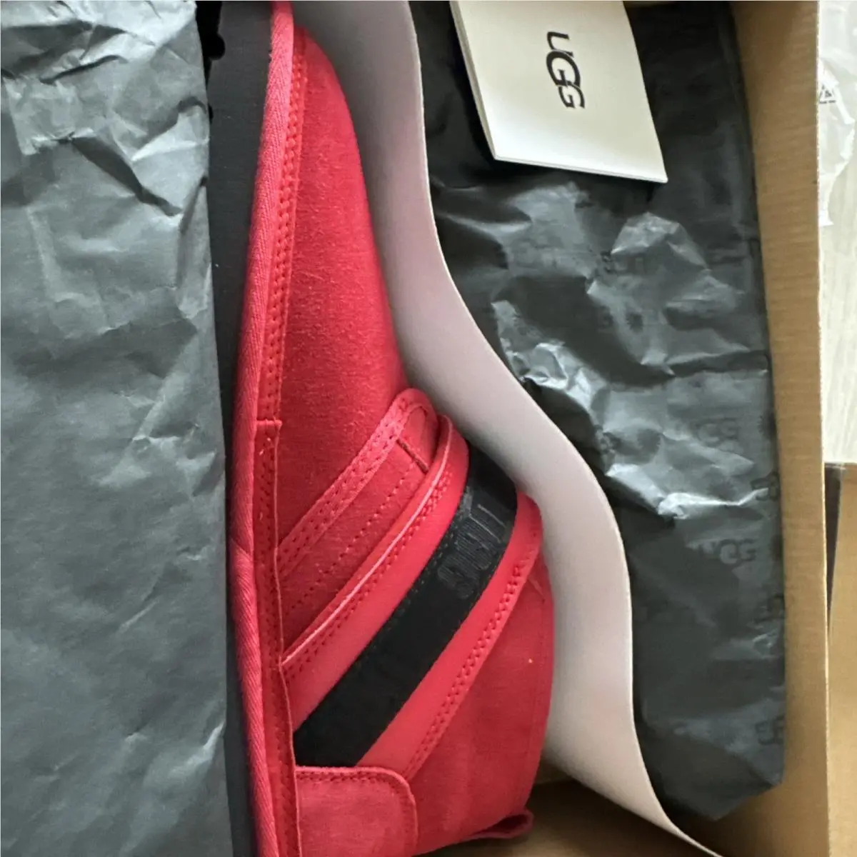 UGG shoes - 118570-SBR samba - samba - Red (UPC: 194715679597) 4