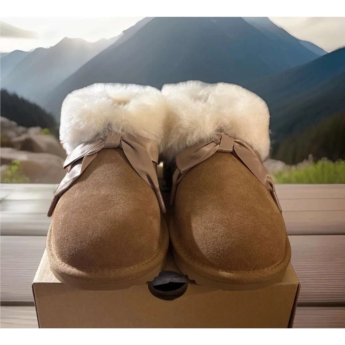 UGG shoes - UGG Kids Bailey Slipper - Kids Bailey Slipper - Chestnut 10