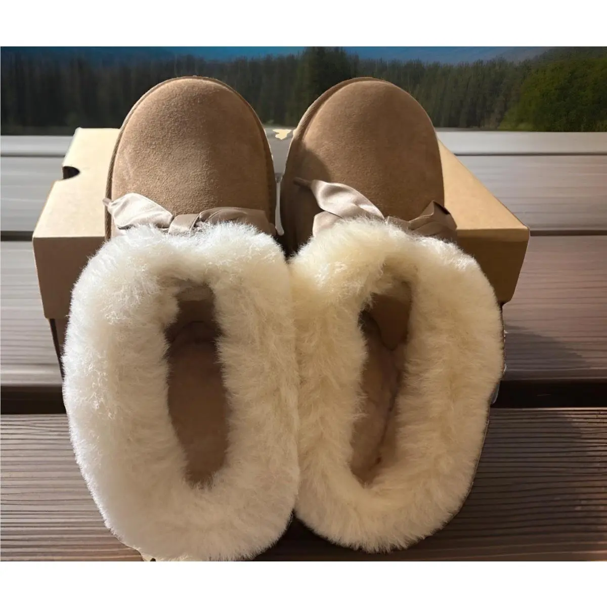 UGG shoes - UGG Kids Bailey Slipper - Kids Bailey Slipper - Chestnut 14