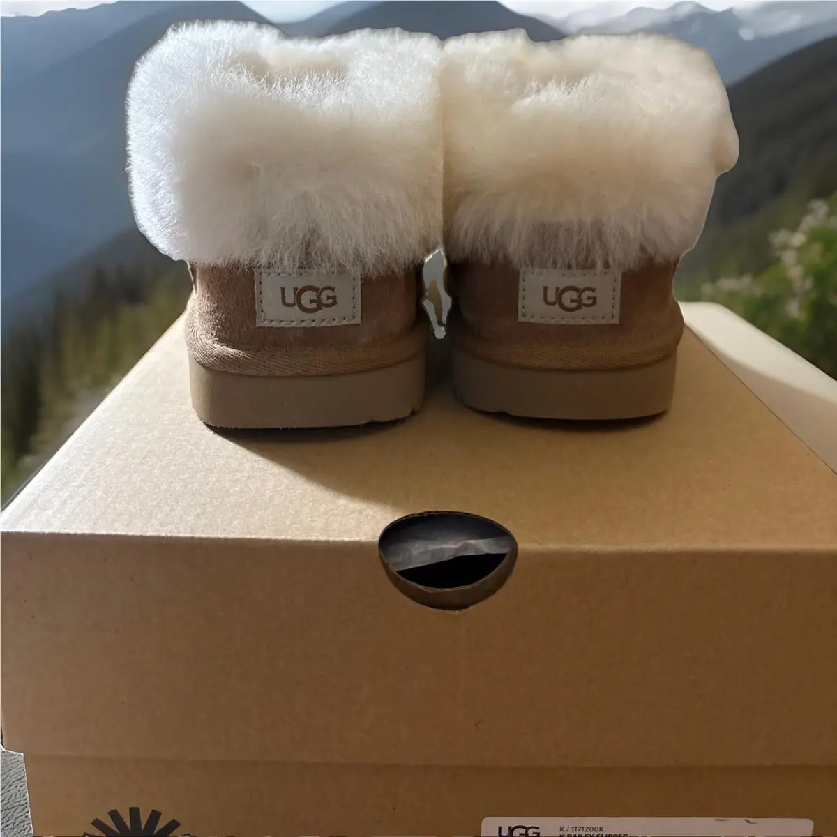 UGG shoes - UGG Kids Bailey Slipper - Kids Bailey Slipper - Chestnut 3