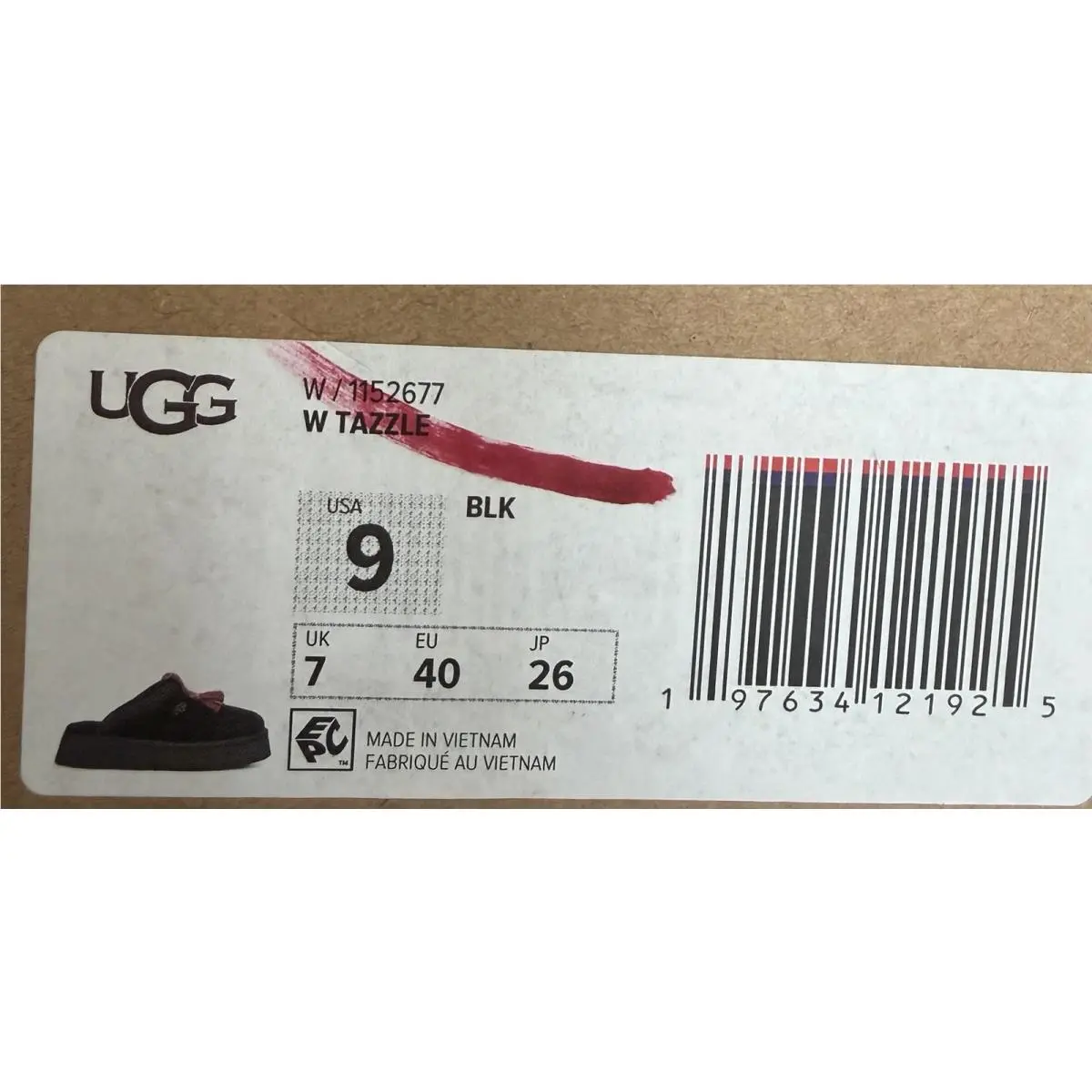 UGG shoes - UGG TAZZ - TAZZ - Black 2