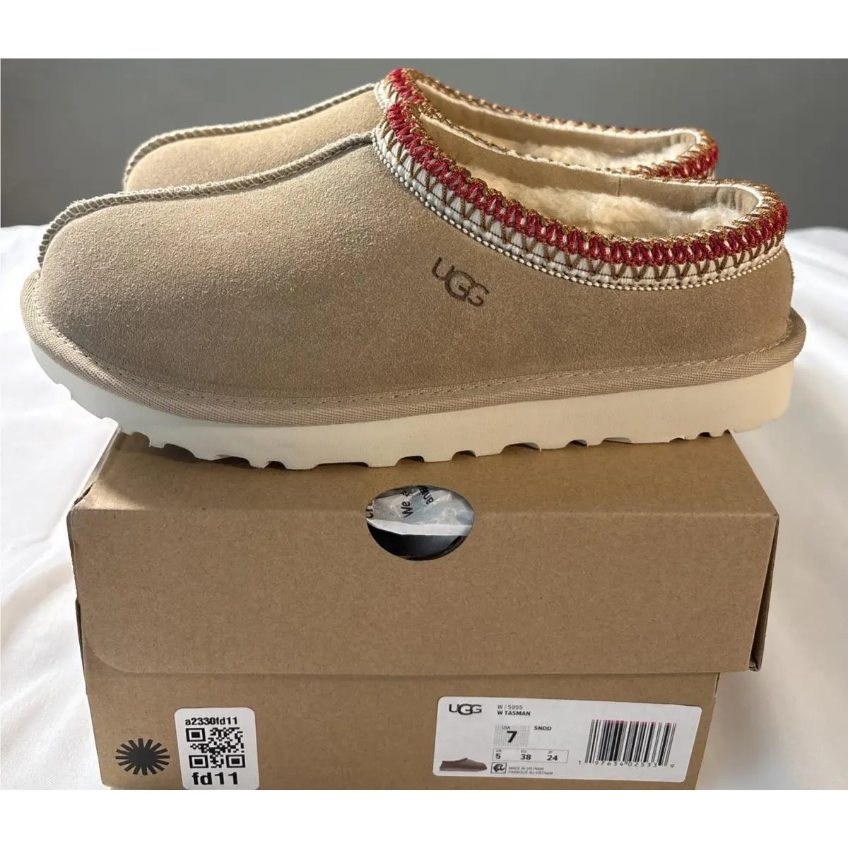 UGG shoes - UGG Tasman 5955 - Tasman - Dark Cherry 0