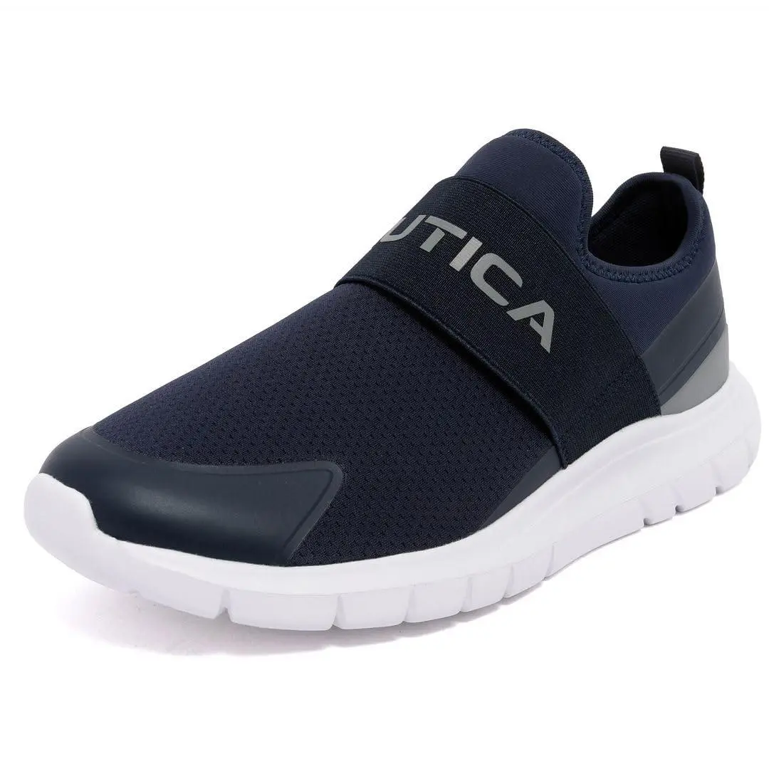 Men`s Casual Fashion Sneakers Wide Width navy waldros by Nautica