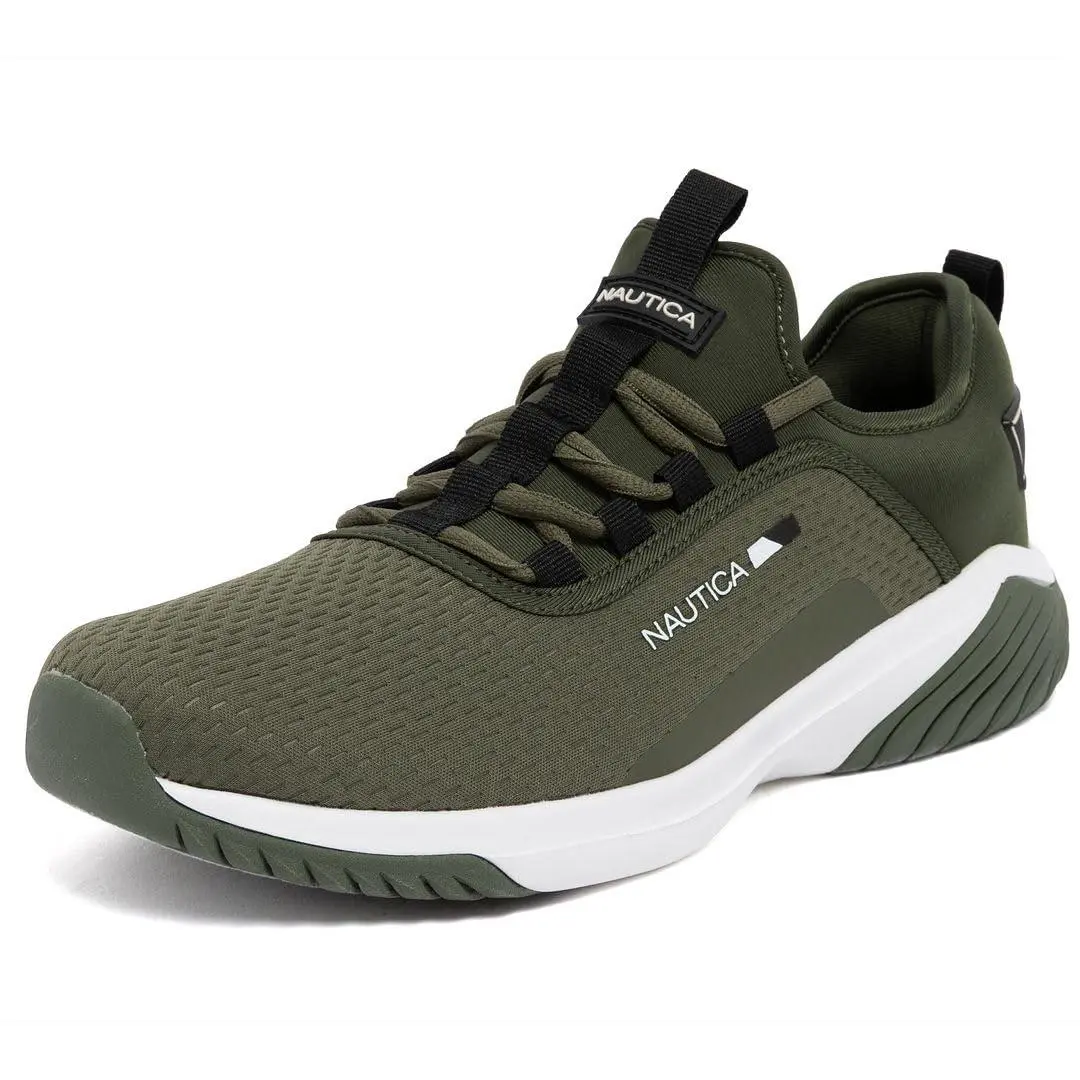 Men’s Athletic Sneakers–lace-up Running Shoes with Cushioned by Nautica