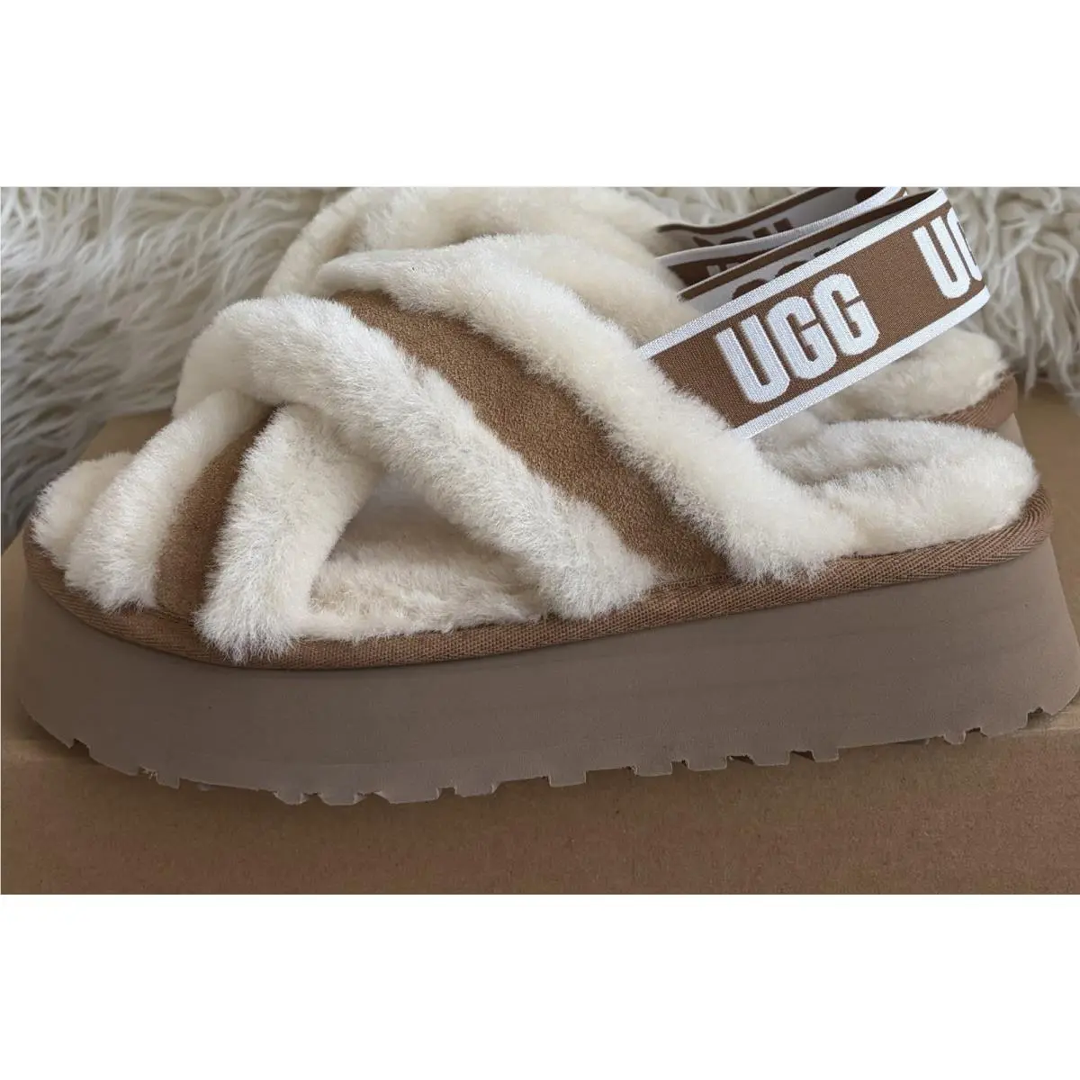 UGG shoes - UGG Fuzzita - Fuzzita - Brown 1