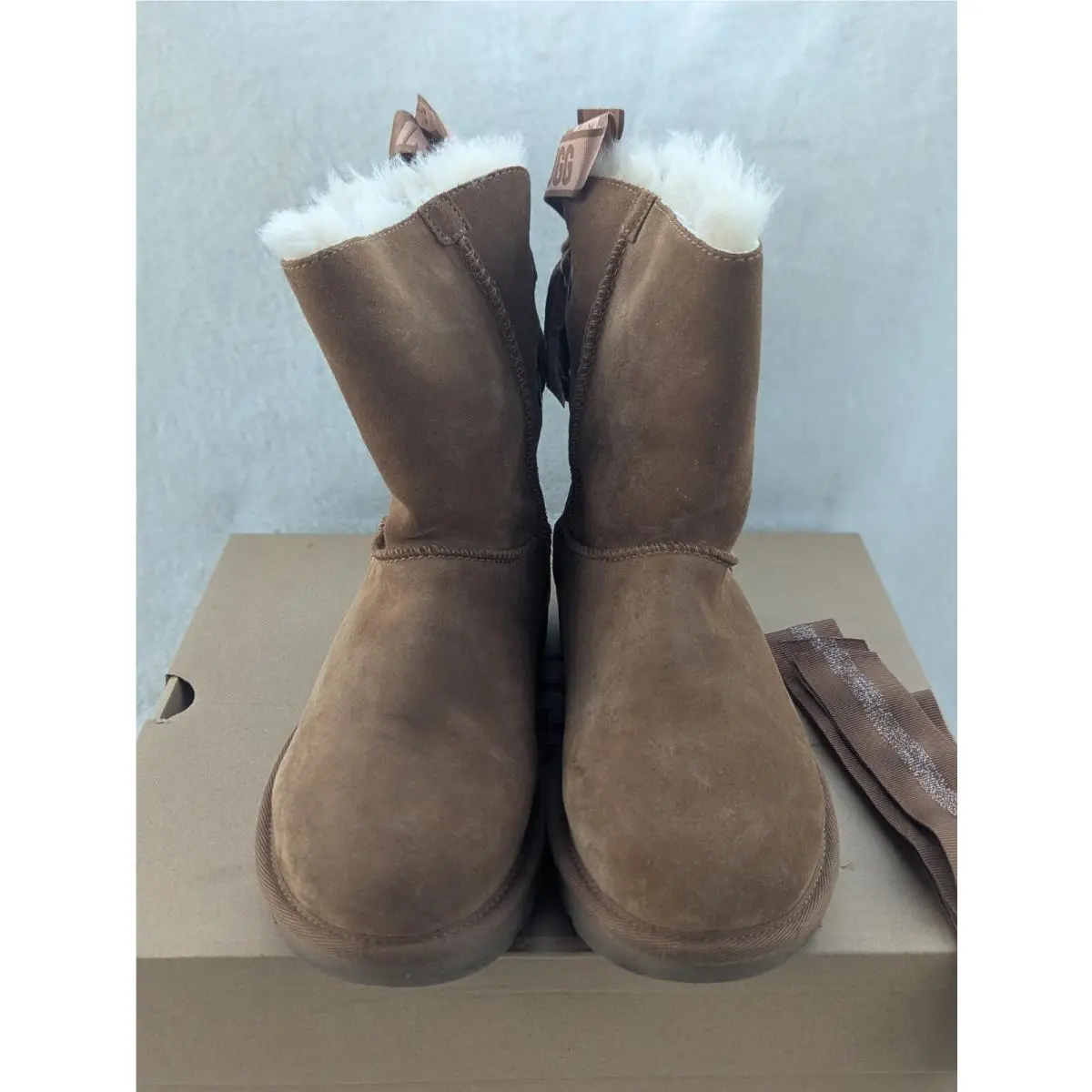 UGG shoes - UGG Australia Bailey Bow - Australia Bailey Bow - Brown 2