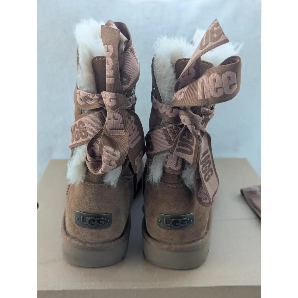 UGG shoes - UGG Australia Bailey Bow - Australia Bailey Bow - Brown 3