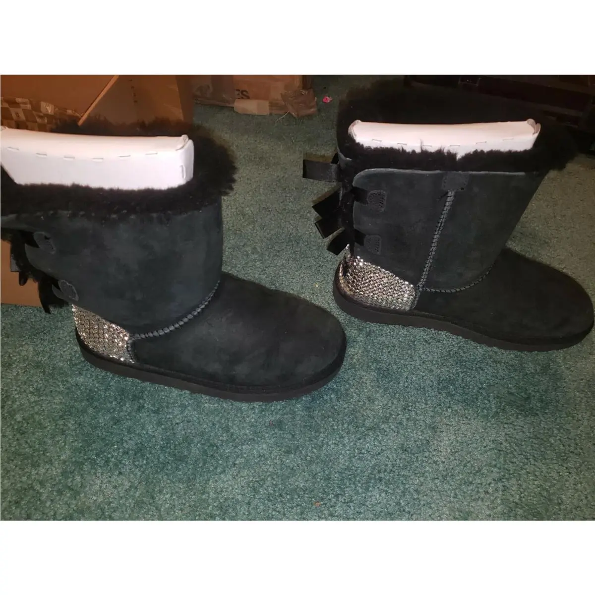 UGG shoes - UGG Australia Bailey Bow - Australia Bailey Bow - Black (UPC: 887278234630) 1