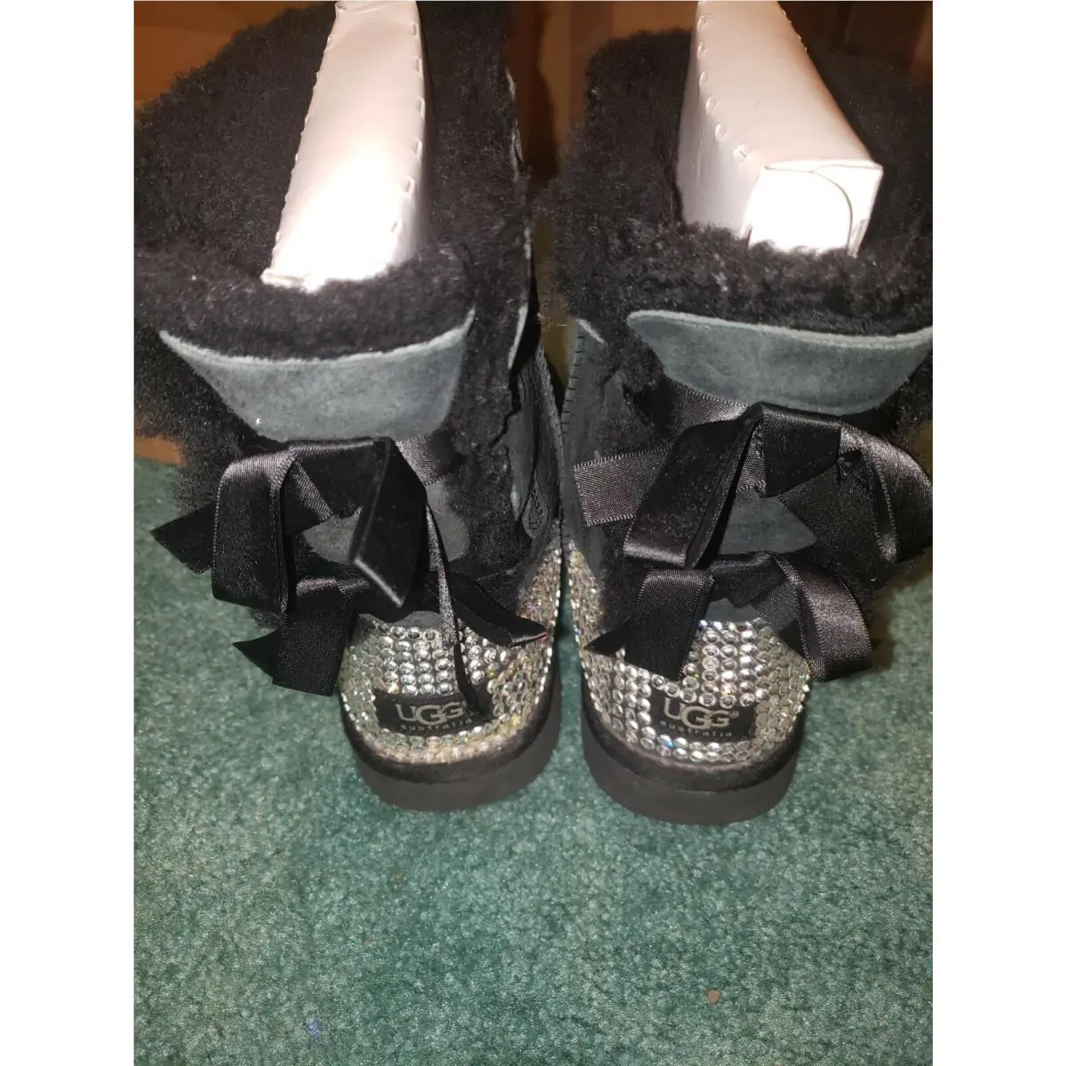 UGG shoes - UGG Australia Bailey Bow - Australia Bailey Bow - Black (UPC: 887278234630) 3