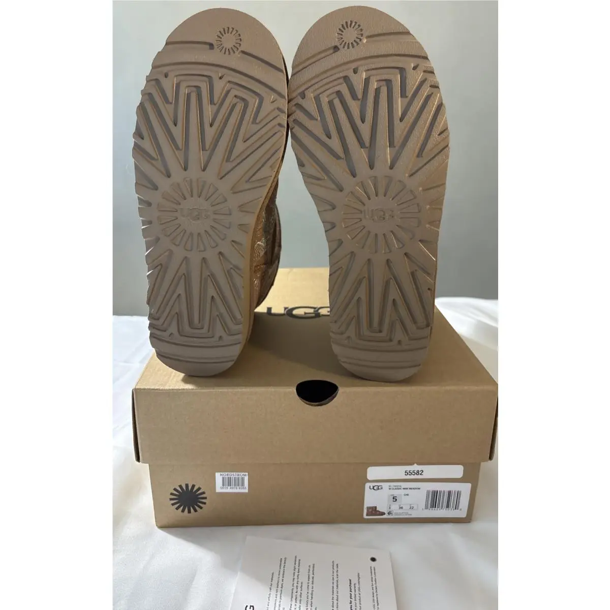 UGG shoes - UGG Classic Mini Meadow 1181014 - Chestnut 11