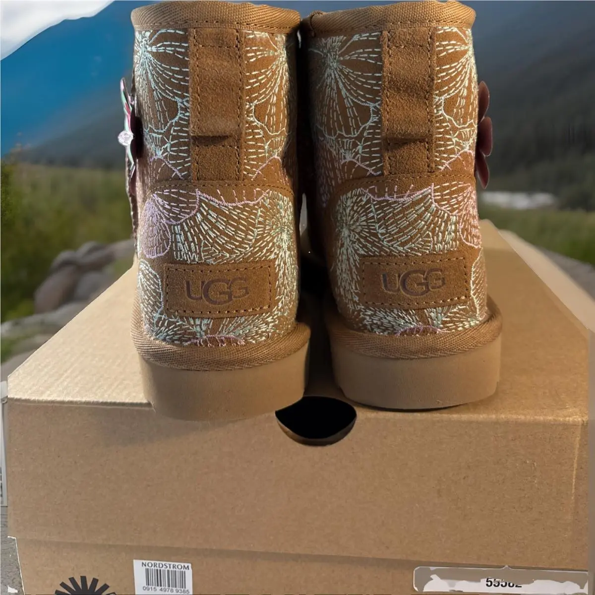UGG shoes - UGG Classic Mini Meadow 1181014 - Chestnut 6