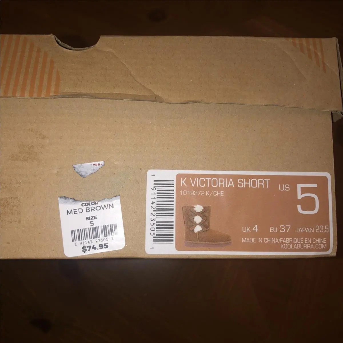 UGG shoes - Victoria Short - Victoria Short - Brown, Manufacturer: CHESTNUT (UPC: 0191142235051) 10