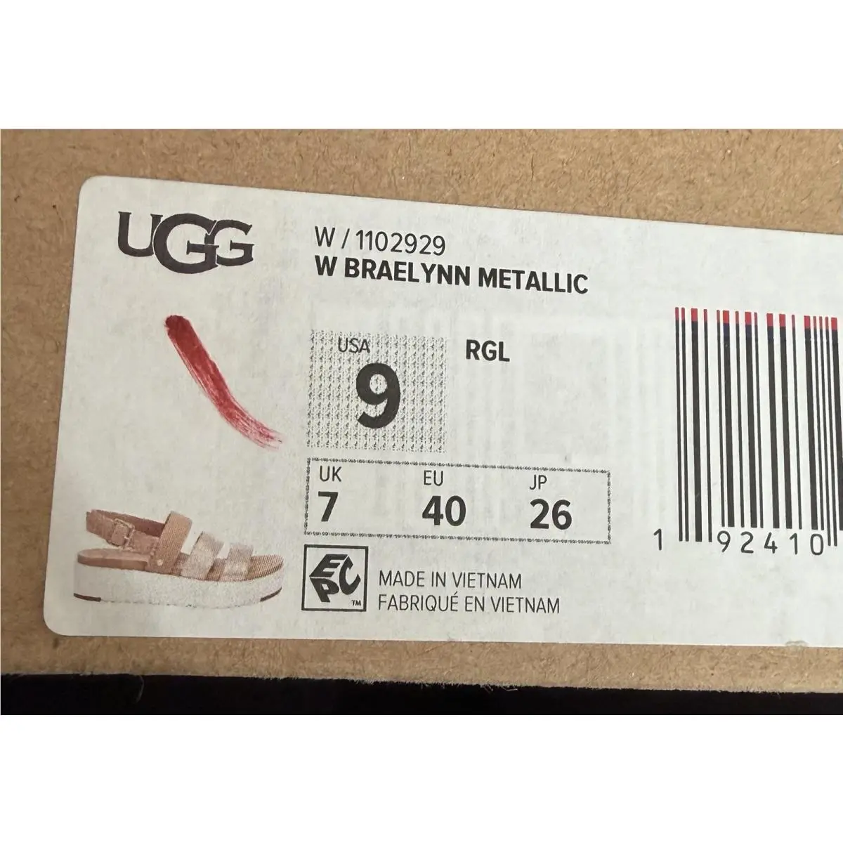 UGG shoes - UGG Braelynn - Braelynn - Gold 2