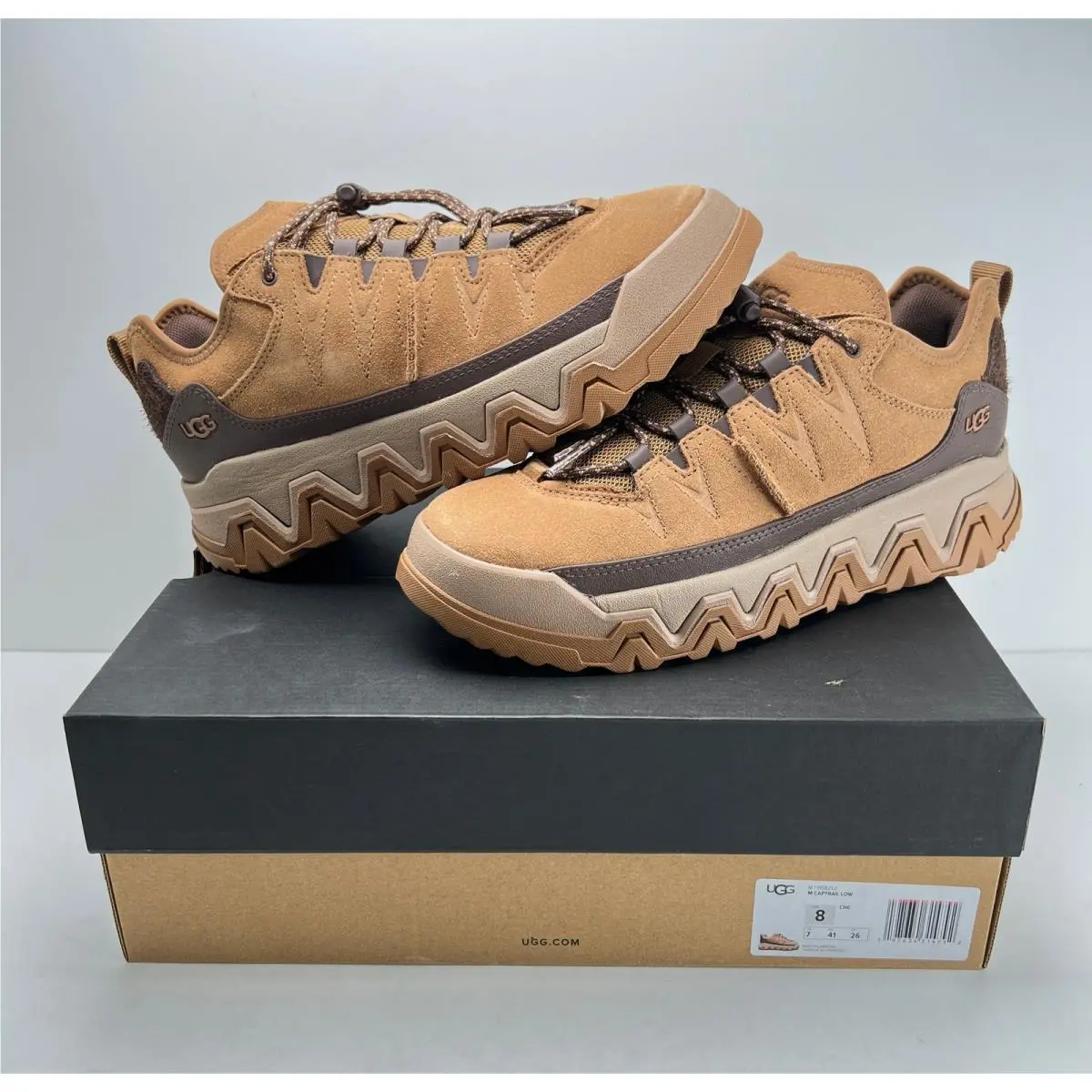 Ugg Men`s Captrail Low Shoes Chestnut Size 8 014S by UGG