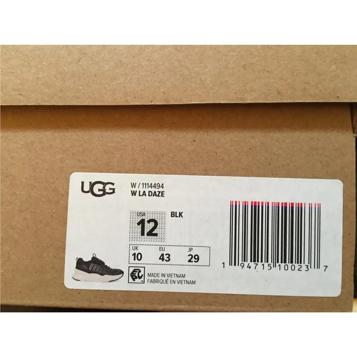 UGG shoes - UGG LA Daze - Daze - Black 9