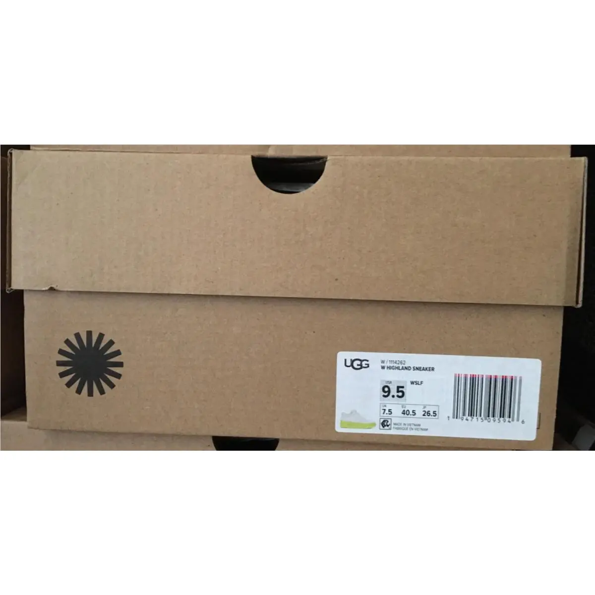 UGG shoes - UGG Highland Sneaker - Highland Sneaker - White, Green 7