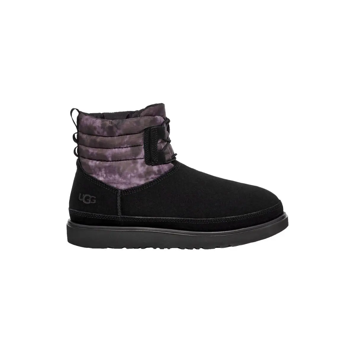 Ugg D5532 Mens Black/ Cl Mini Lace Wea Smokescreen Boots Size US 7 EU 40
