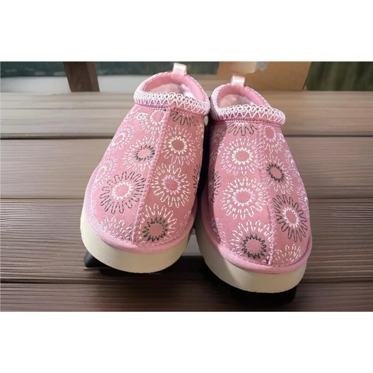 UGG shoes - UGG TAZZ SUN STITCH HORIZON - Horizon Pink (UPC: 0198605755491) 5