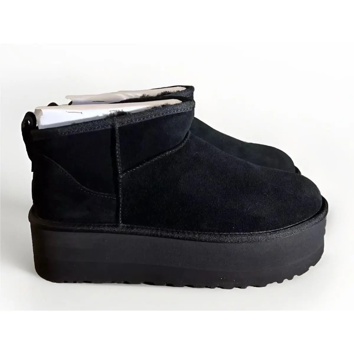 UGG shoes - UGG Classic Ultra Mini Platform 1135092 - Black 2