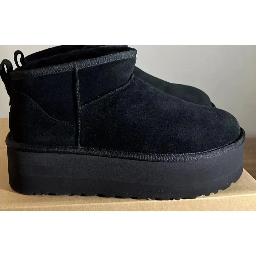 UGG shoes - UGG Classic Ultra Mini Platform 1135092 - Black 9