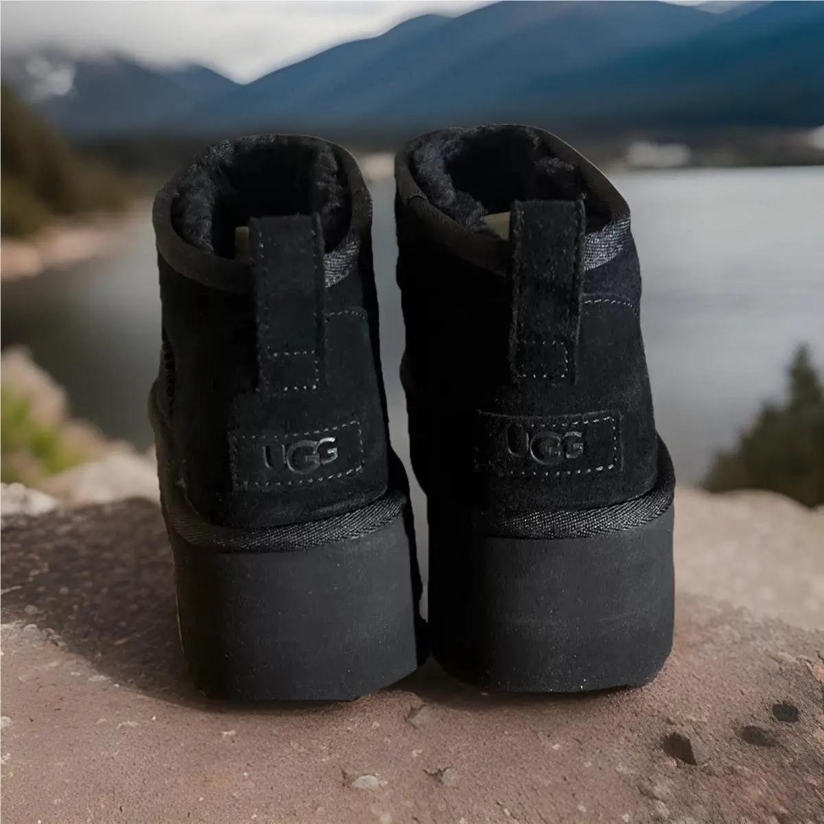 UGG shoes - UGG Classic Ultra Mini Platform 1135092 - Black 1