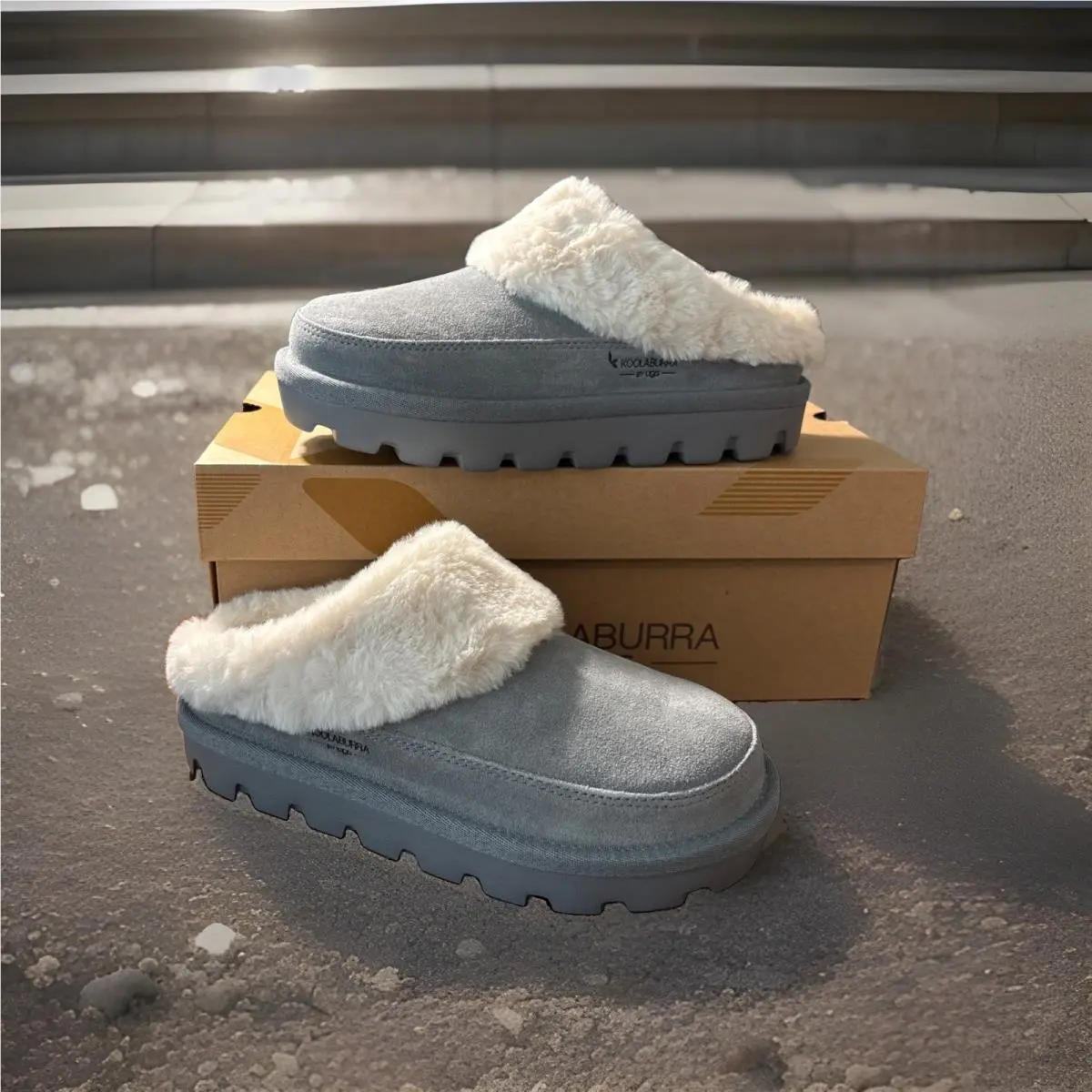 Koolaburra BY Ugg Tizzey Wild Dove 1145930 Woman’s Slippers Size 6